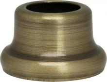 Satco Products Inc. 90/2271 - Flanged Steel Neck; 1/2&#34; Height; 7/8&#34; Bottom; Antique Brass Finish