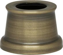 Satco Products Inc. 90/2275 - Flanged Steel Neck; 7/16&#34; Hole; 9/16&#34; Height; 11/16&#34; Top; 7/8&#34; Bottom; Antique Brass