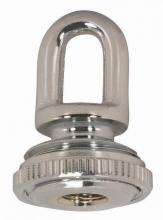 Satco Products Inc. 90/2301 - 1/8 IP Cast Brass Screw Collar Loop With Ring; Fits 1&#34; Canopy Hole; 1-1/8&#34; Ring Diameter;