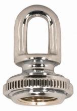 Satco Products Inc. 90/2302 - 3/8 IP Cast Brass Screw Collar Loop With Ring; Fits 1&#34; Canopy Hole; 1-1/8&#34; Ring Diameter;