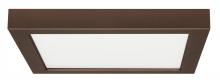  S21516 - Blink - 18.5W- 9" Surface Mount LED - 3000K- Square Shape - Bronze Finish - 120V