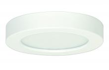 Satco Products Inc. S29323 - Blink - 10.5W- 5.5&#34; Surface Mount LED - 3000K- Round Shape - White Finish - 120V