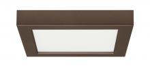 Satco Products Inc. S29334 - Blink - 13.5W- 7&#34; Surface Mount LED - 2700K- Square Shape - Bronze Finish - 120V