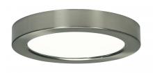 Satco Products Inc. S29349 - Blink - 13.5W- 7&#34; Surface Mount LED - 3000K- Round Shape - Brushed Nickel Finish - 120V