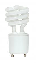 Satco Products Inc. S8202 - 11 Watt; Mini Spiral Compact Fluorescent; 2700K; 82 CRI; GU24 base; 120 Volt