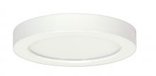 Satco Products Inc. S9339 - 18.5 watt; 9" Flush Mount LED Fixture; 3000K; Round Shape; White Finish; 120 volts