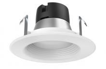 Satco Products Inc. S9729 - 7.5 watt LED Downlight Retrofit; 4&#39;&#39; Baffle; 3000K; GU5.3 socket for MR16 retrofit; 12 volts