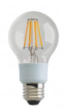 Satco Products Inc. S9846 - 9 Watt A19 LED; Clear; Medium base; 3000K; 1100 Lumens; 120 Volt