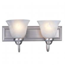  311-2V-BN - 2 Light Vanity