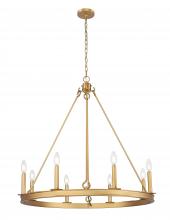  482R-8RB - 8 Light Chandelier