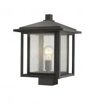  554PHBS-ORB - 1 Light Outdoor Post Mount Fixture