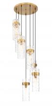  7002P5-7R-RB - 7 Light Chandelier