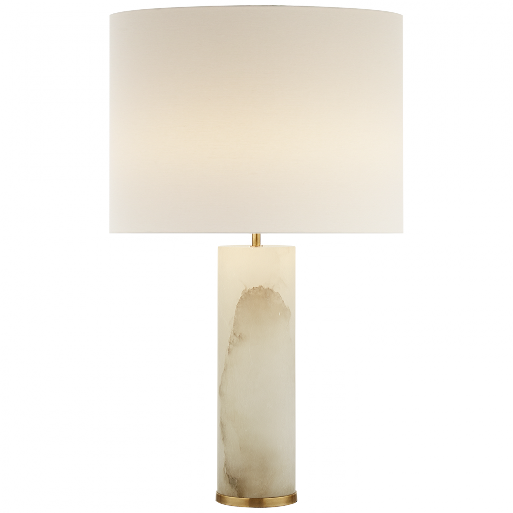 Lineham Alabaster 2Lt Table Lamp