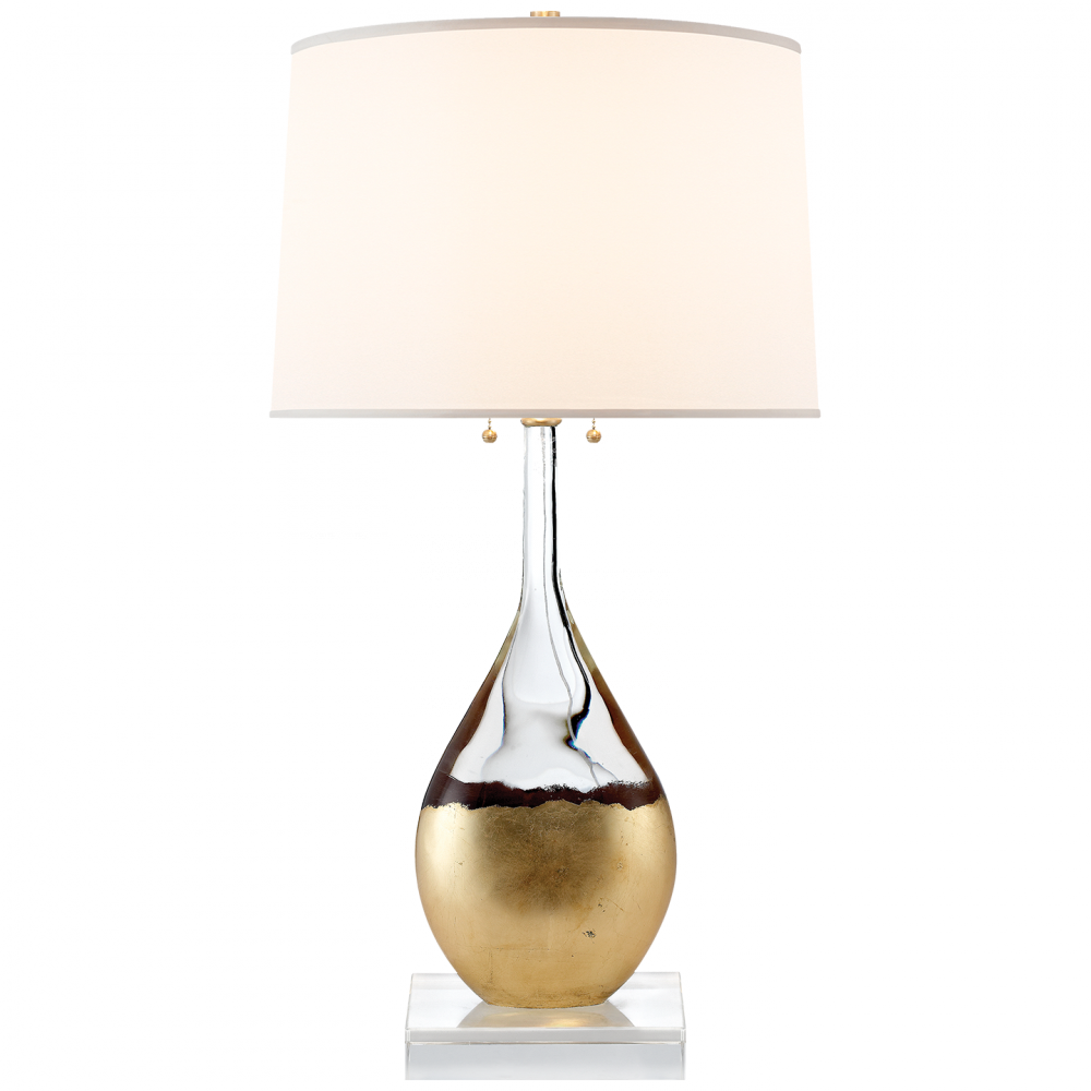 Suzanne Kasler Sculptural Crystal 1Lt Table Lamp