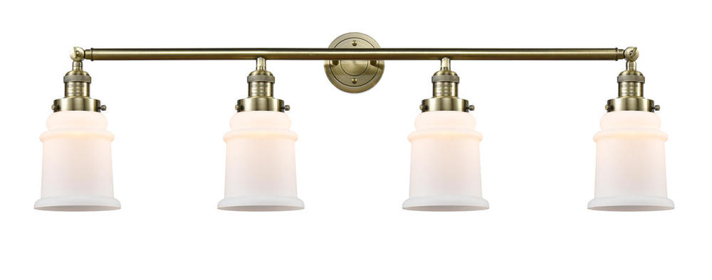 Canton - 4 Light - 42 inch - Antique Brass - Bath Vanity Light