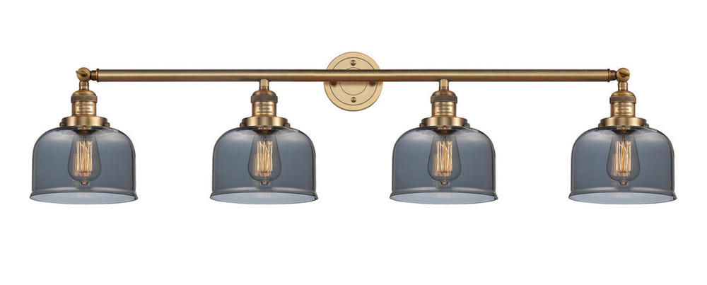 Bell - 4 Light - 44 inch - Brushed Brass - Bath Vanity Light