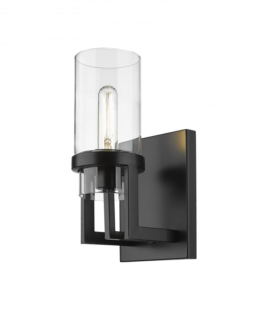 Utopia - 1 Light - 5 inch - Matte Black - Sconce