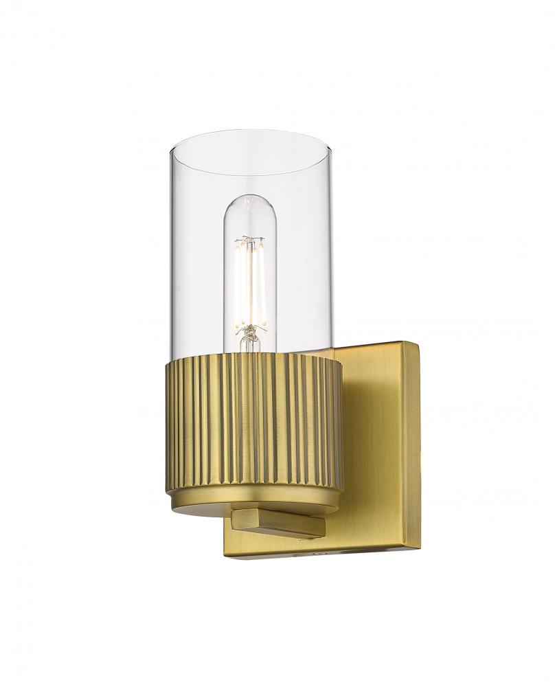 Bolivar - 1 Light - 5 inch - Brushed Brass - Sconce