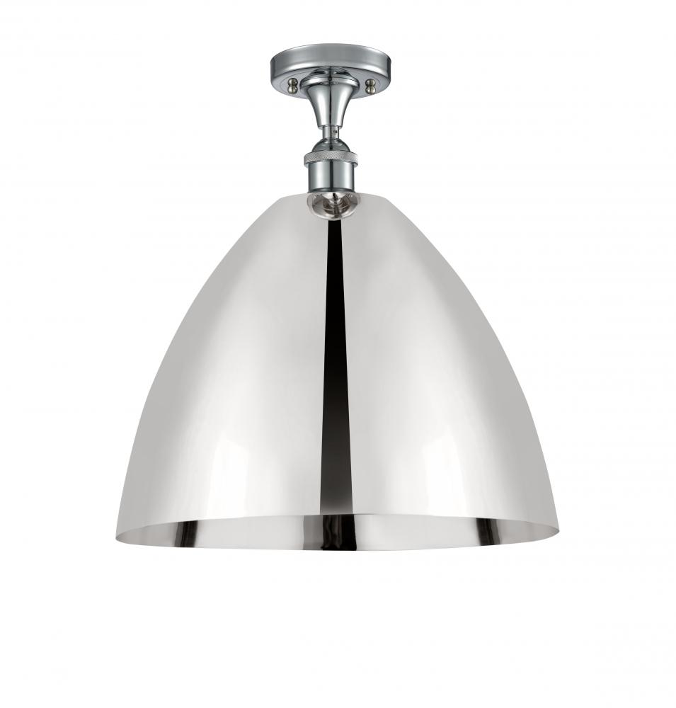 Bristol - 1 Light - 16 inch - Polished Chrome - Semi-Flush Mount