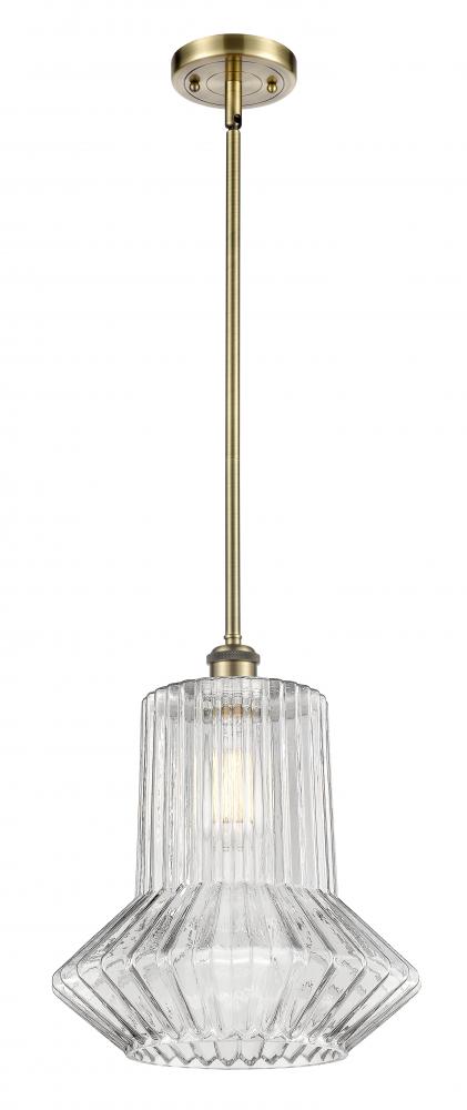 Springwater - 1 Light - 12 inch - Antique Brass - Mini Pendant