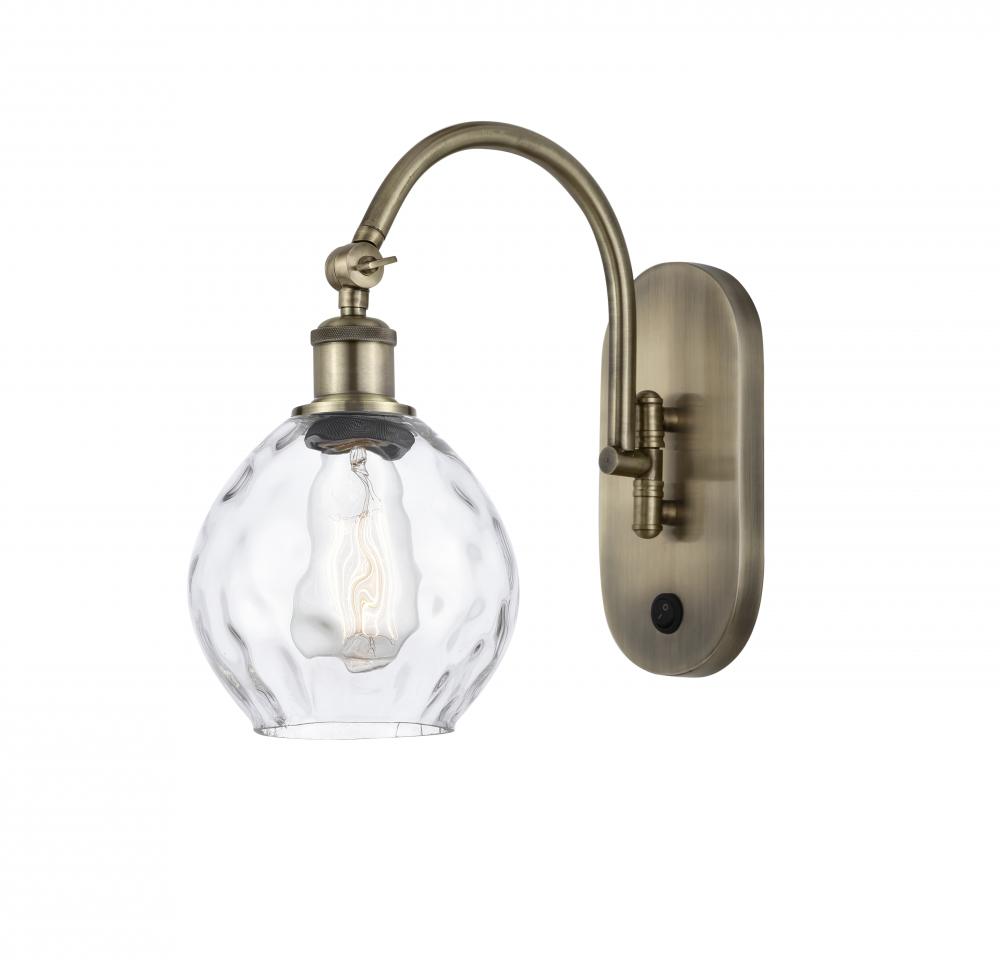 Waverly - 1 Light - 6 inch - Antique Brass - Sconce