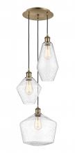 Innovations Lighting 113B-3P-AB-G654-MU - Cindyrella 3 Light 14 inch Multi-Pendant