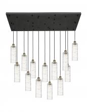  154BK-B-13P-BB-G434-12DE - Crown Point - 13 Light - 54 inch - Brushed Brass - Multi Pendant