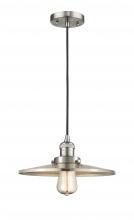 Innovations Lighting 201C-SN-MFR-SN-12 - Appalachian - 1 Light - 12 inch - Brushed Satin Nickel - Cord hung - Mini Pendant