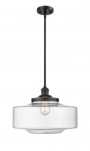 Innovations Lighting 201S-BK-G692-16-LED - Bridgeton - 1 Light - 16 inch - Matte Black - Stem Hung - Mini Pendant