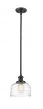 Innovations Lighting 201S-OB-G713-LED - Bell - 1 Light - 8 inch - Oil Rubbed Bronze - Stem Hung - Mini Pendant