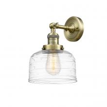  203-AB-G713 - Bell - 1 Light - 8 inch - Antique Brass - Sconce