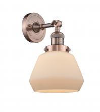  203-AC-G171 - Fulton - 1 Light - 7 inch - Antique Copper - Sconce