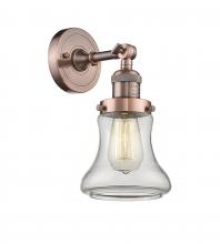  203-AC-G192 - Bellmont - 1 Light - 7 inch - Antique Copper - Sconce