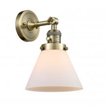 Innovations Lighting 203SW-AB-G41-LED - Cone - 1 Light - 8 inch - Antique Brass - Sconce