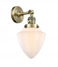  203SW-AB-G661-7 - Bullet - 1 Light - 7 inch - Antique Brass - Sconce