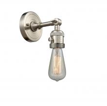  203SW-SN-LED - Bare Bulb - 1 Light - 5 inch - Brushed Satin Nickel - Sconce