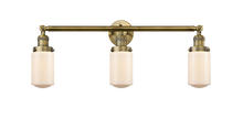  205-BB-G311 - Dover - 3 Light - 31 inch - Brushed Brass - Bath Vanity Light