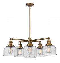  207-6CR-BB-G74 - Large Bell 6 Light Chandelier