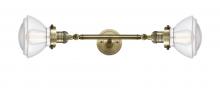  208L-AB-G322 - Olean - 2 Light - 7 inch - Antique Brass - Bath Vanity Light