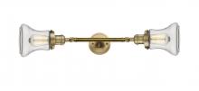  208L-BB-G192 - Bellmont - 2 Light - 6 inch - Brushed Brass - Bath Vanity Light