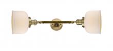  208L-BB-G71 - Bell - 2 Light - 8 inch - Brushed Brass - Bath Vanity Light