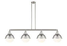  214-SN-HFS-81-SN - Hampden - 4 Light - 54 inch - Brushed Satin Nickel - Stem Hung - Island Light