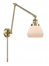 Innovations Lighting 238-AB-G171 - Fulton - 1 Light - 8 inch - Antique Brass - Swing Arm