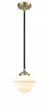  284-1S-BAB-G531 - Oxford - 1 Light - 8 inch - Black Antique Brass - Cord hung - Mini Pendant