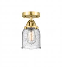 Innovations Lighting 288-1C-SG-G54-LED - Bell - 1 Light - 5 inch - Satin Gold - Semi-Flush Mount