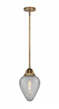 Innovations Lighting 288-1S-BB-G165-LED - Geneseo - 1 Light - 7 inch - Brushed Brass - Cord hung - Mini Pendant