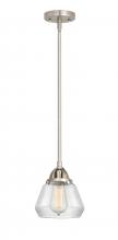  288-1S-SN-G172-LED - Fulton - 1 Light - 7 inch - Brushed Satin Nickel - Cord hung - Mini Pendant