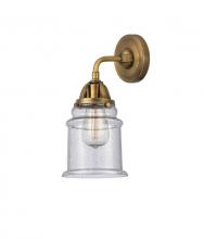 Innovations Lighting 288-1W-BB-G184-LED - Canton - 1 Light - 6 inch - Brushed Brass - Sconce