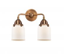  288-2W-AC-G51 - Bell - 2 Light - 13 inch - Antique Copper - Bath Vanity Light