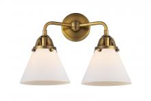  288-2W-BB-G41 - Cone - 2 Light - 16 inch - Brushed Brass - Bath Vanity Light